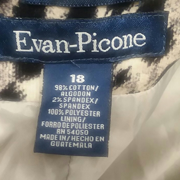 EVAN PICONE SKIRT- Waist 19.5" Flat - Picture 4 of 9